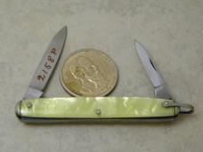 Boker USA Salesman Sample Cracked Ice Pen Knife 