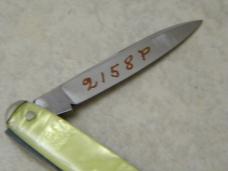 Boker USA Salesman Sample Cracked Ice Pen Knife 