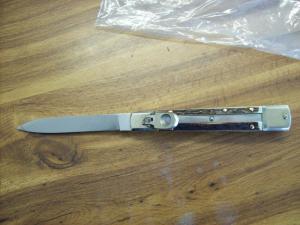 Vintage Hubertus Knife West German Size 12 Slimline Stag/Antler Ritter Factory UNUSED!