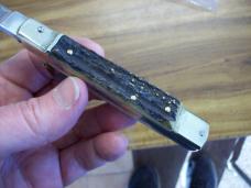 Vintage Hubertus Knife West German Size 12 Slimline Stag/Antler Ritter Factory UNUSED!
