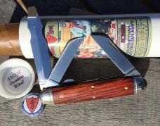 Great Eastern Cutlery 53E323 Journeyman Electrician Knife Cocobolo Wood