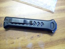 Paragon ATKO 10 ATS-34 OTF with Blued Blade, safety, side cocker Long Discontinued & UNUSED!