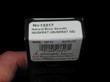 Case xx Smooth Natural Bone Muskrat Knife 13317 Made in USA NIB MUSKRAT SS 2025