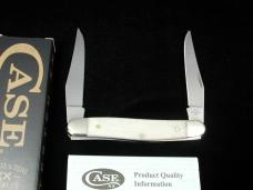 Case xx Smooth Natural Bone Muskrat Knife 13317 Made in USA NIB MUSKRAT SS 2025