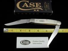 Case xx Smooth Natural Bone Muskrat Knife 13317 Made in USA NIB MUSKRAT SS 2025