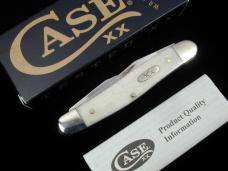 Case xx Smooth Natural Bone Muskrat Knife 13317 Made in USA NIB MUSKRAT SS 2025