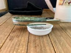 Tuna Valley Old Man Norman Barlow Green Maple Burl 154 CM Blade Steel 2021