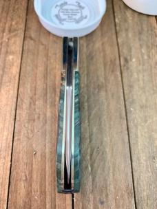 Tuna Valley Old Man Norman Barlow Green Maple Burl 154 CM Blade Steel 2021