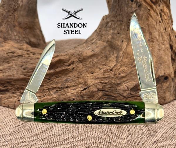 Robeson Mastercraft By Queen Cutlery Red Bone Ltd. Ed 1 of 200 Pen Knife (35)