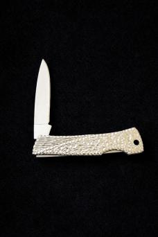 RARE CASE EXECUTIVE LOCK BACK KNIFE 059L SS WITH HAND WORKED HANDLE (free shipping)