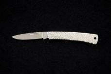 RARE CASE EXECUTIVE LOCK BACK KNIFE 059L SS WITH HAND WORKED HANDLE (free shipping)