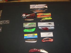 8 KNIFE LOT FROST-RITE EDGE-CAROLINA TOOL AND OTHERS NEW IN BOX