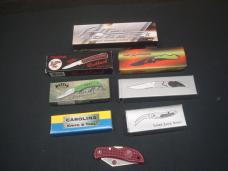 8 KNIFE LOT FROST-RITE EDGE-CAROLINA TOOL AND OTHERS NEW IN BOX