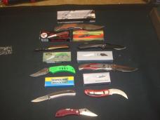 8 KNIFE LOT FROST-RITE EDGE-CAROLINA TOOL AND OTHERS NEW IN BOX