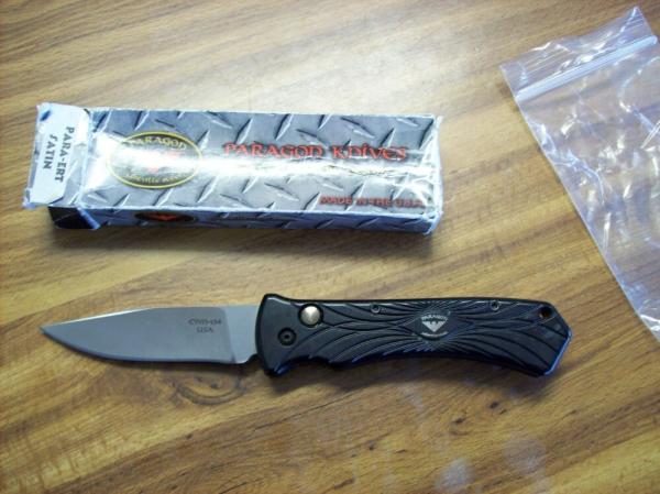 Paragon U.S.A. Automatic Ert CPM-154 Long Discontinued Side Opener UNUSED W/Box Paragon U.S.A. Automatic Ert CPM-154 Long Discontinued Side Opener UNUSED W/Box