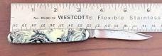 Presto Single Blade Cigar Switchblade Knife, Geo Schrade Knife Co, Used