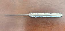 Presto Single Blade Cigar Switchblade Knife, Geo Schrade Knife Co, Used