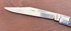 Old American Fishtail Switchblade Knife, Used