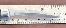 Old American Fishtail Switchblade Knife, Used