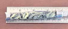 Old American Fishtail Switchblade Knife, Used