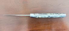 Old American Fishtail Switchblade Knife, Used