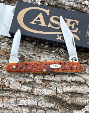 CASE XX ** 2001 AUTUMN SHADOW BONE 08 HALF WHITTLER