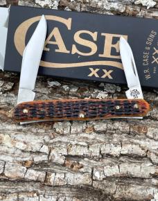 CASE XX ** 2001 AUTUMN SHADOW BONE 08 HALF WHITTLER