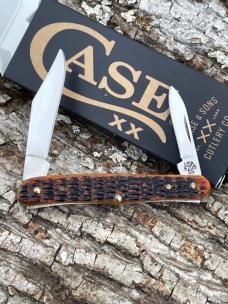 CASE XX ** 2001 AUTUMN SHADOW BONE 08 HALF WHITTLER