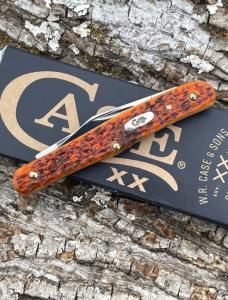 CASE XX ** 2001 AUTUMN SHADOW BONE 08 HALF WHITTLER