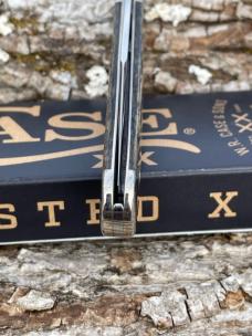 CASE XX ** 2012 ABALONE SILVER SCRIPT MINI COPPERLOCK