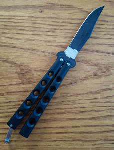 1980's Japan Balisong Black NIce!