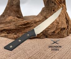Microtech Boning Knife Ivory G-10 Handle w/ Stonewash M390MK 3100-10IV