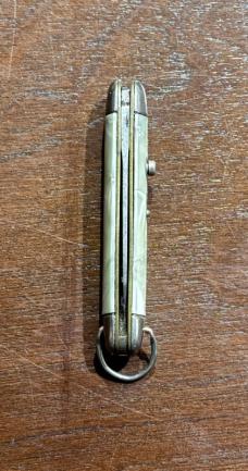 Imperial Jackomatic Keychain Switchblade Knife, USA, Used