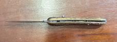 Edgemaster Paratrooper Or FatJack Switchblade Knife, All Brass Body, Used 