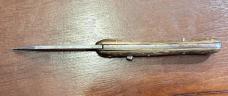 Edgemaster Paratrooper Or FatJack Switchblade Knife, All Brass Body, Used 