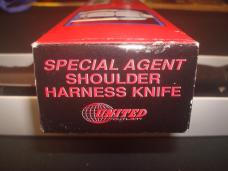 UNITED CUTLERY UC635 SPECIAL AGENT SHOULDER HARNESS KNIFE NEW IN BOX