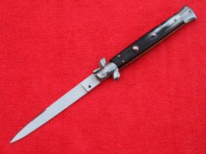  Renzo Beltrame 11"  Italian Stiletto Brazilian-Horn Handles- SS Swedge Blade
