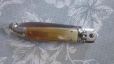 New Vintage 8" light horn Birdshead leverlock Stiletto