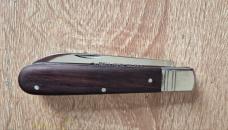 3-3/4" Vintage Friedr Herder Abr Sohn Germany Rosewood Jack Knife, UNUSED!