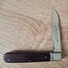 3-3/4" Vintage Friedr Herder Abr Sohn Germany Rosewood Jack Knife, UNUSED!