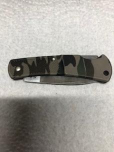  Case Camo XX Small Lock Back Pattern # 225L No Box 