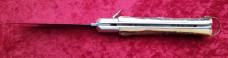 Vintage French Large Stag Coffin Leverlock