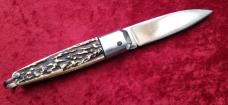 Vintage French Small Coffin Leverlock 