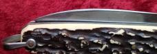 Vintage French Small Coffin Leverlock 