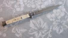 New Rare Frank Beltrame 11" Genuine White Pearl Italian Stiletto