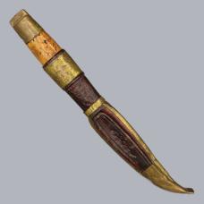 Vintage 1950s Finnish Härmän Puukko Knife by Iisakki Järvenpää Kauhava #8681