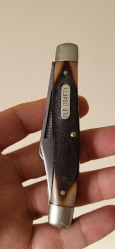 Vintage Sears Craftsman 9547 “Old Crafty” made by Schrade mid 60s to early 70s, USA