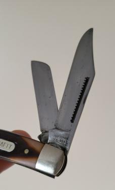 Vintage Sears Craftsman 9547 “Old Crafty” made by Schrade mid 60s to early 70s, USA