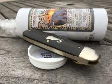 Great Eastern Cutlery 363122 Toe Nail Clipper Ebony Wood Bull Elephant Shield Nice!