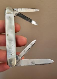 Rare 3 3/8" Curtin & Clarck Pearl Congress, Made in Germany